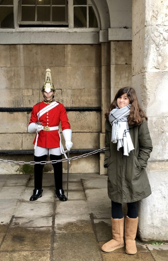 London Family Vacation
Daughter with horse guard London