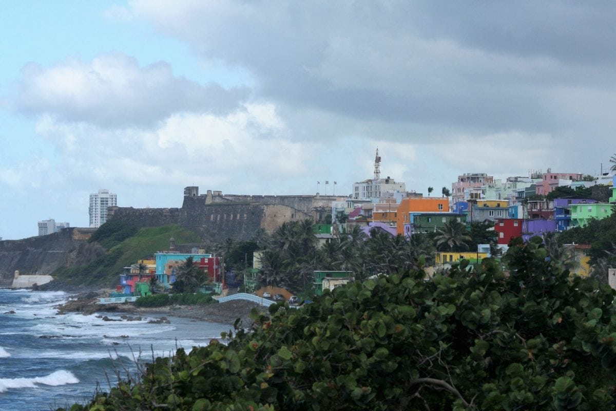 El Morro, Old San Juan
View of La Perla in Old San Juan, Puerto Rico