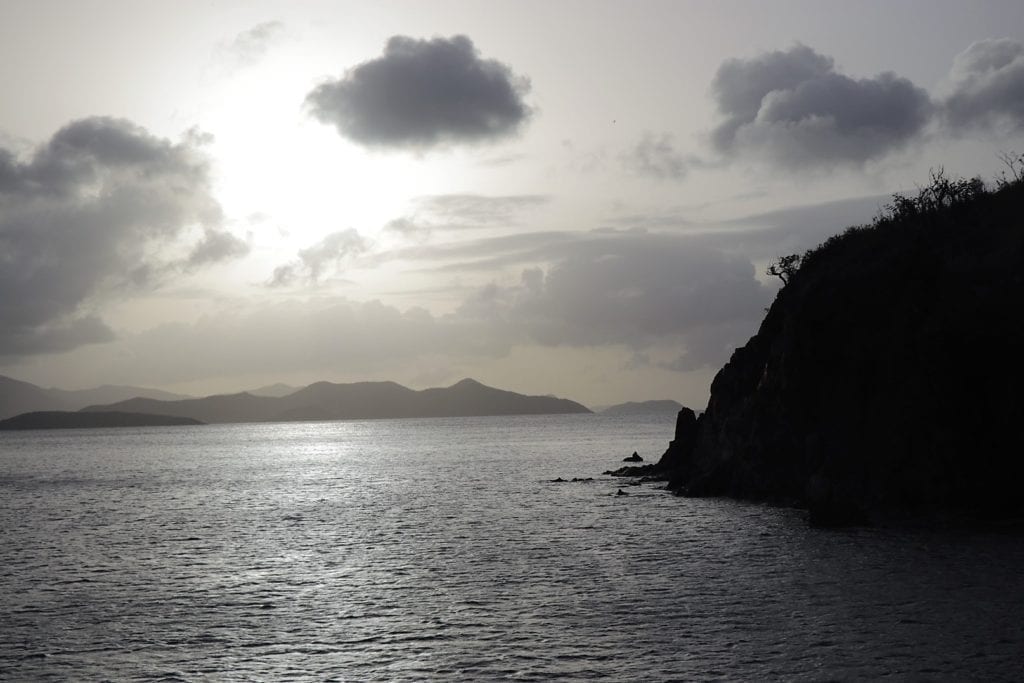 BVI Sailing Itinerary
sunset Norman Island British Virgin Islands